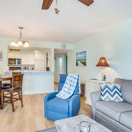 Ocean-View Saint Helena Island Condo - Pool Access Oceanmarsh Subdivision Buitenkant foto