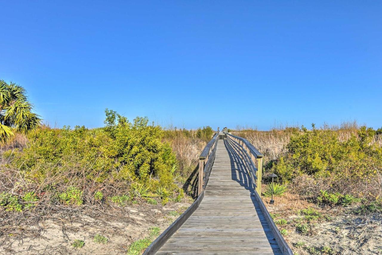 Ocean-View Saint Helena Island Condo - Pool Access Oceanmarsh Subdivision Buitenkant foto